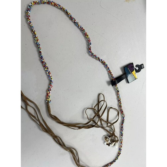 No Boundaries Women's Multicolor High Quality Beads Belt Size XL...No Boundaries - Picture 3 of 3